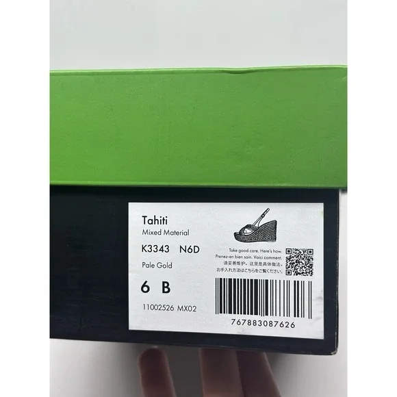 Kate Spade New York Women's Tahiti Slip on Slingback Sandals, Yellow Size 6B - Picture 13 of 14